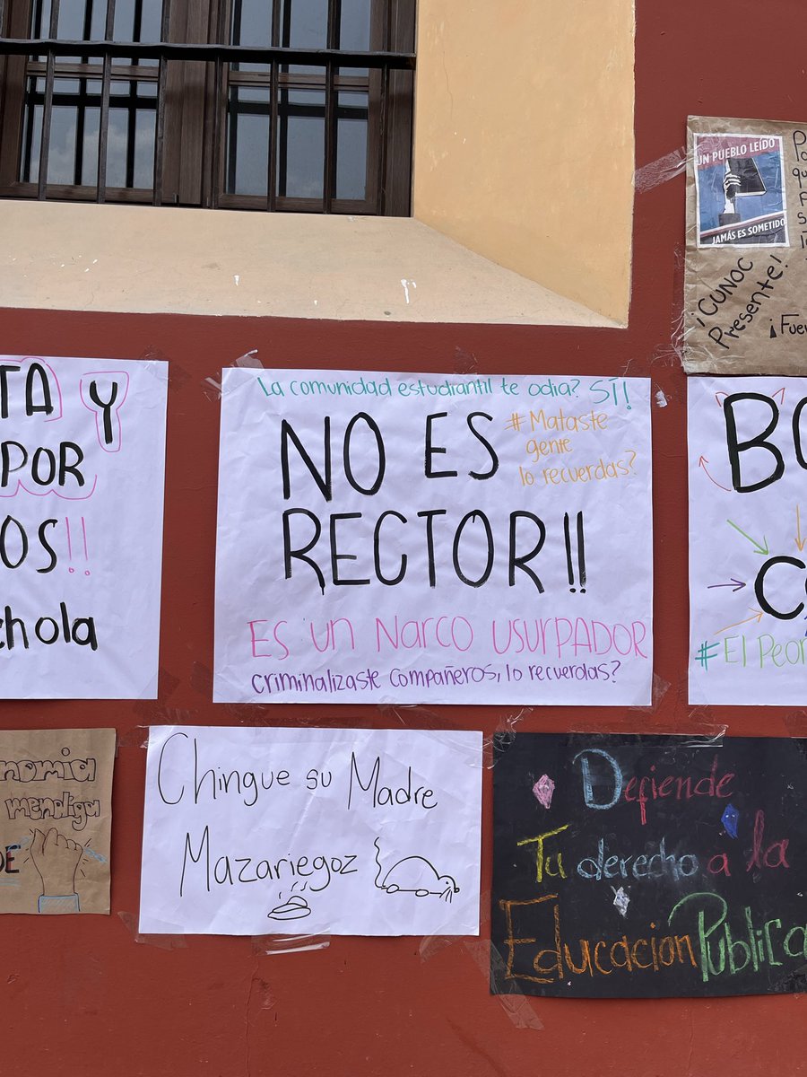 Mis papás obtuvieron grados universitarios gracias a la educación pública. Gracias a la profesión de mi papá tuve acceso a una mejor vida de la que ellos tuvieron. No sería quien soy sin la USAC, eso me parece suficiente para decir que la educación pública se defiende.