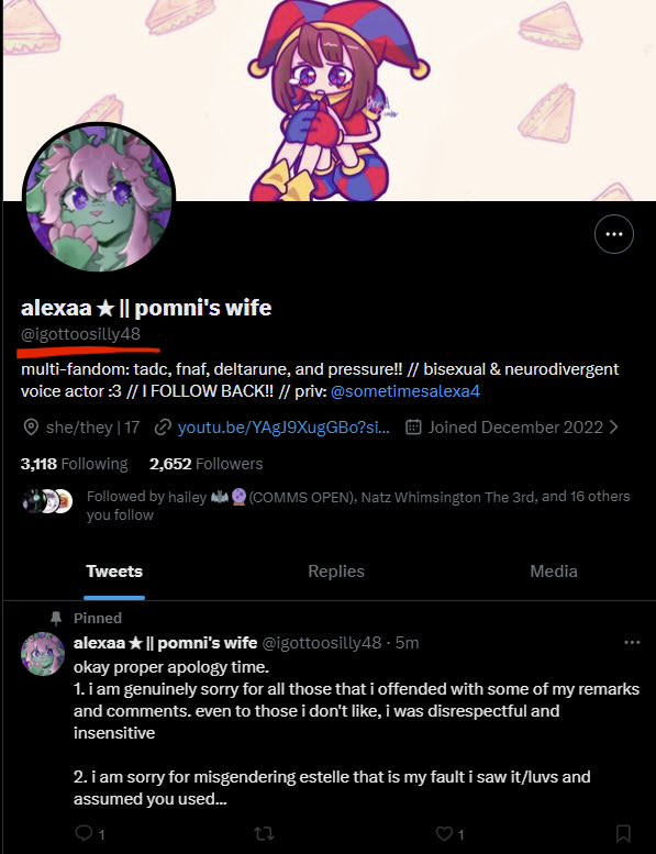 MILES 🖤🩷 TADC SPOILERS tweet media