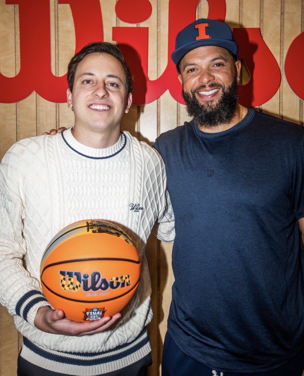 DSSpallone's tweet photo. An eventful few days in Indianapolis, on behalf of Wilson Basketball, for the Men’s Final Four festivities.

From our on-site social storytelling, which included orchestrating a meet and greet with former Fighting Illini and NBA star Deron Williams. https://t.co/TBVKFVy3PD