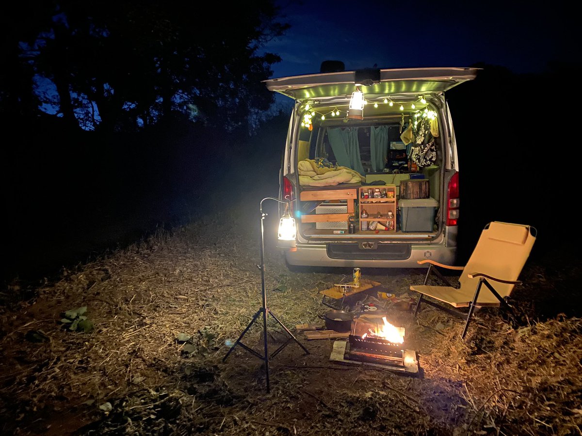 つきあかりBASE🍶【公式】車中泊キャンパー tweet media