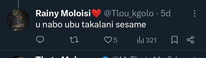 Rainy Moloisi❤️ tweet media