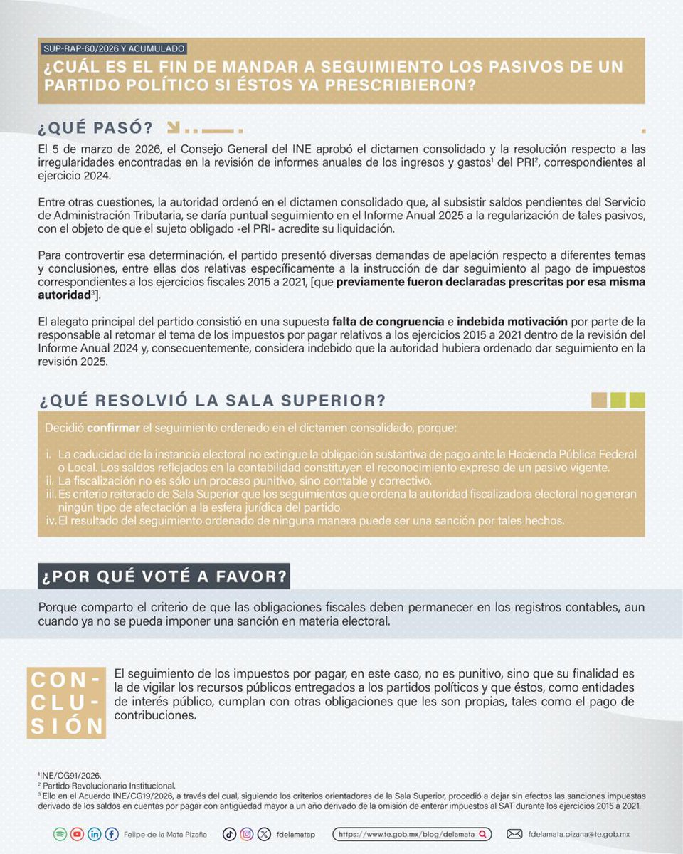 Felipe de la Mata Pizaña tweet media