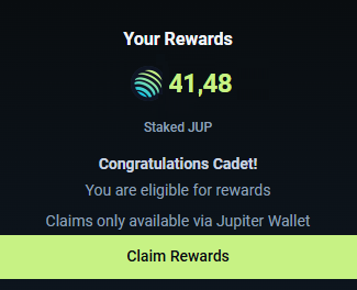 CoinHuntersTR's tweet photo. $JUP ASR Q1 ödülleri belli oldu ve claim az önce açıldı. Jupiter cüzdan şartı var. Mobili oldukça keyifli bence indirin.  Direk çıkacak karşına zaten 
https://t.co/BCC1IkYp65 https://t.co/MKXvpYRB4B