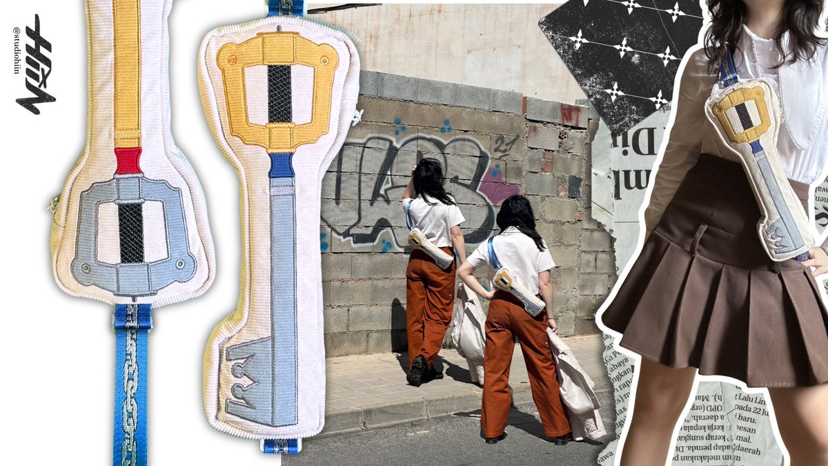 How would you style your #Keyblade Bag?

#KingdomHearts #ドラゴンクエスト #KH24th