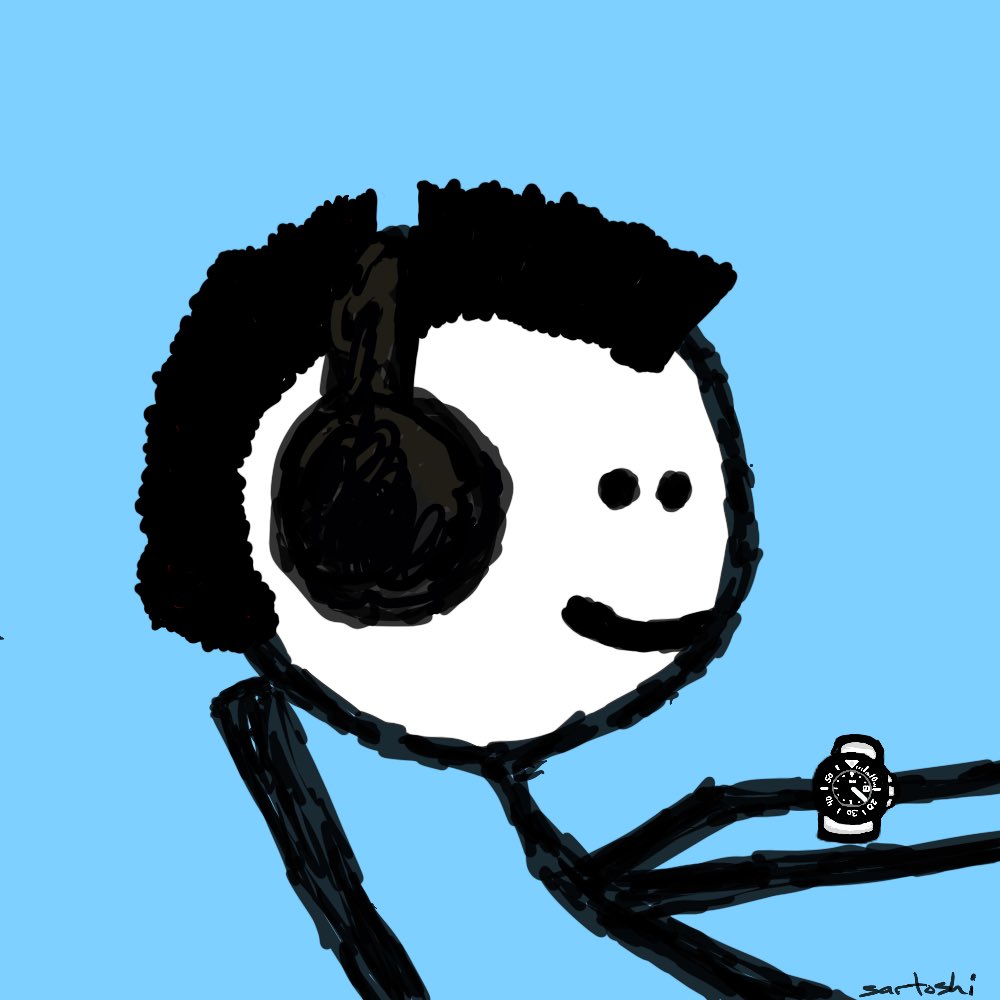 After all of these years, I finally got my first stick figure. 

I’ve been wanting one for a long time.. 

This is an NFT I always get scared of being caught without, &amp; glad I finally have one.