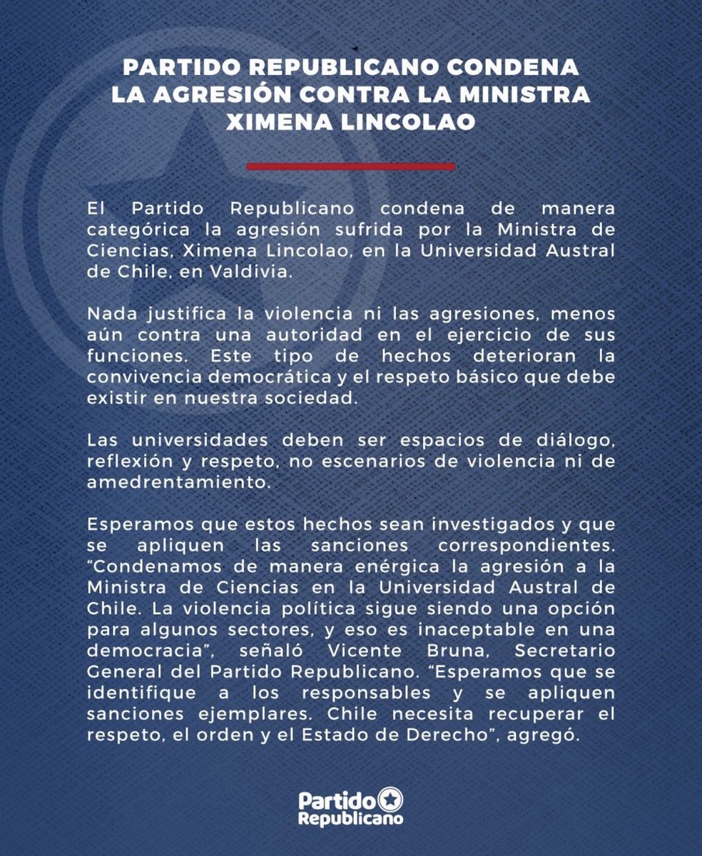 Stephan Schubert Diputado 👍🇨🇱 tweet media