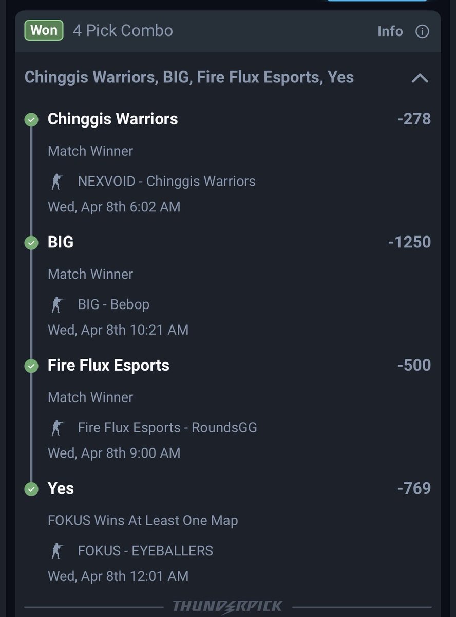 KashoutKai_'s tweet photo. BANG BANG JUST LIKE THAT WERE BACK! MAKE SURE TO JOIN THE DISCORD LINK IN BIO!

#SportsBettingX #moneylines #CS2 https://t.co/SviGe6js8Q