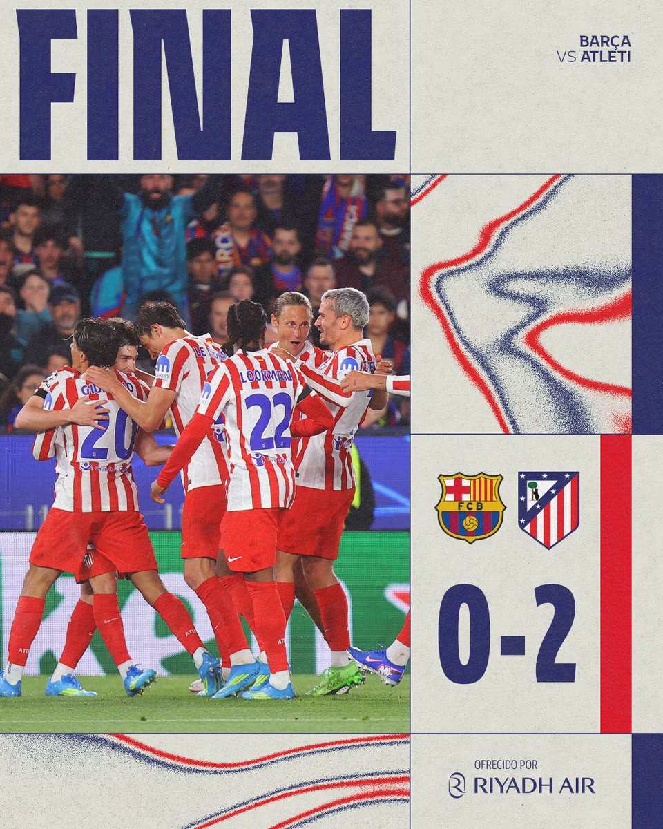 Atlético de Madrid tweet media