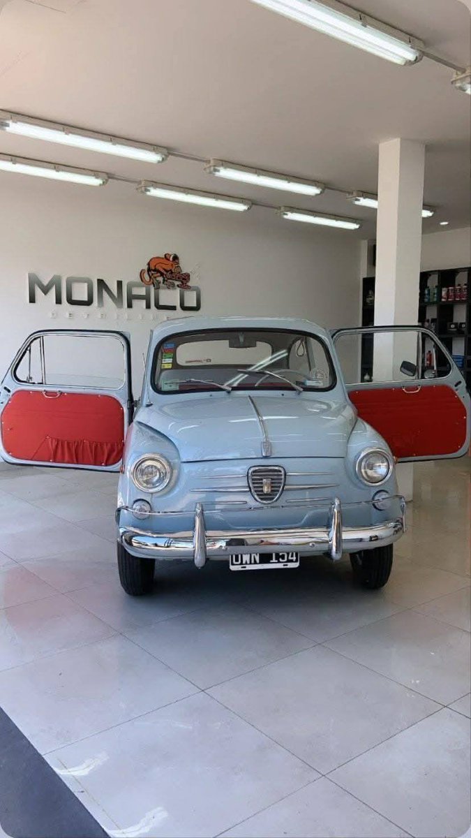 hace sesenta y seis años, el 8 de abril de 1960, salía de la línea de montaje de la flamante planta de FIAT-Concord en Caseros el primer 600 (633cc) montado en el país.