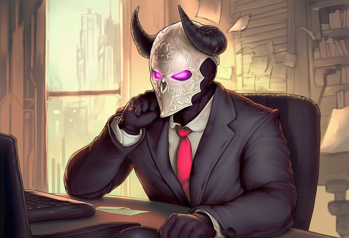 "At last! The secrets of harnessing Limbo's chaotic energies are mine! All shall TREMBLE BEFORE THE NIGHTMARE LORD! AHAHAHAHAHAHA!"

*In the present*

"Hmmm... maybe it's time we started getting into the real estate sector, start blending our clothing line with vacations..."