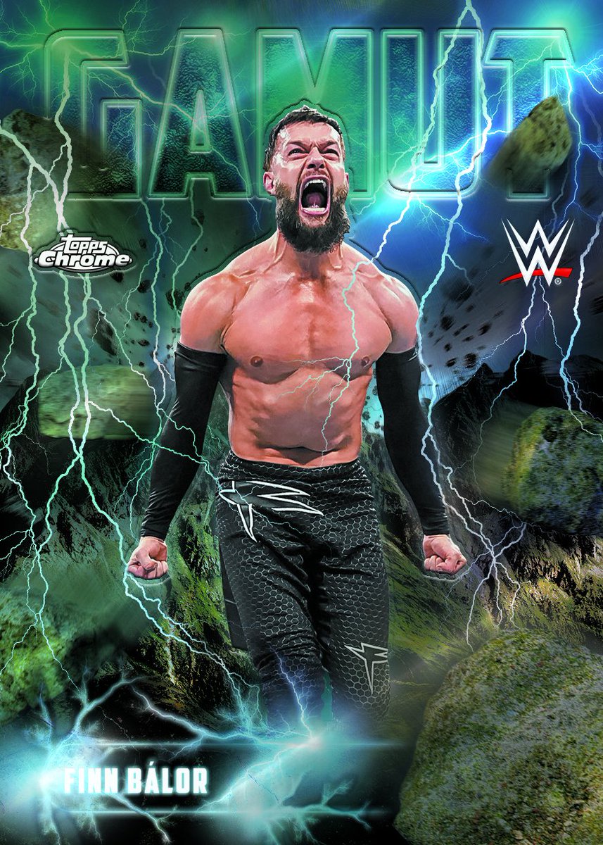 Fresh official look at Finn Balor "Gamut" case hit in Chrome!