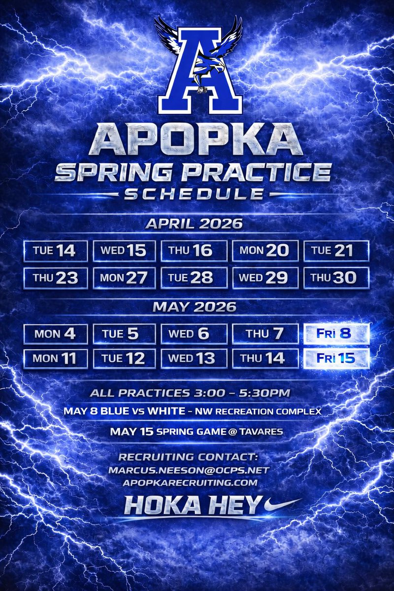 Apopka Football tweet media