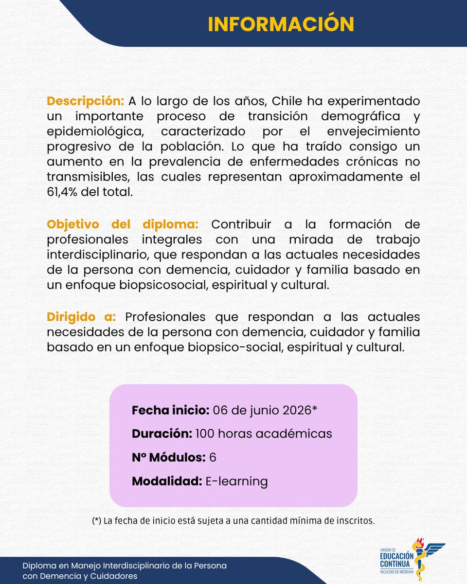 Educación Continua Medicina UdeC tweet media