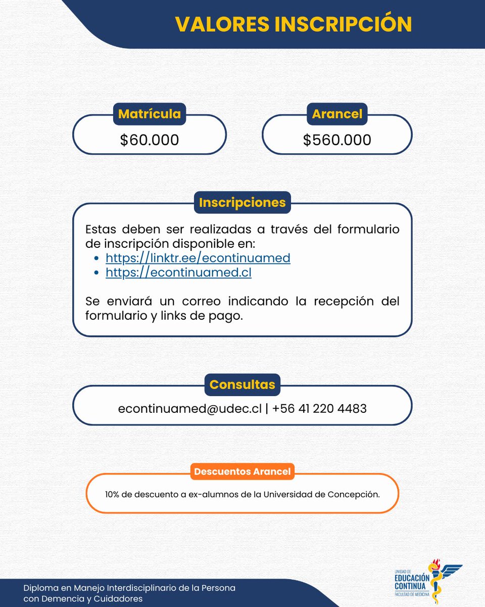 Educación Continua Medicina UdeC tweet media