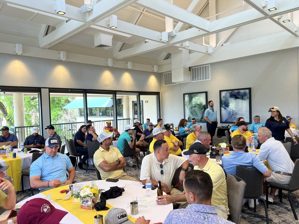MarriottGolf's tweet photo. First Play Yellow tournament of 2026 last week in sunny Orlando for Marriott’s Central Florida Business Council- over $100,000 was raised for Orlando Health Arnold Palmer Hospital for Children! #playyellow4kids #playyellow #marriottgolf https://t.co/2OQIKqQOMX