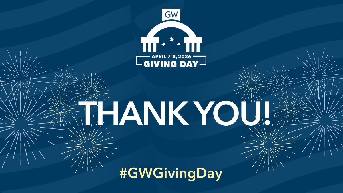 GW Alumni tweet media