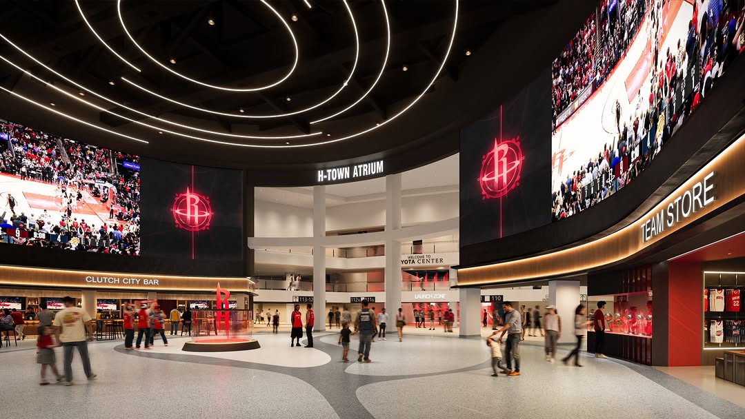 VisitHouston's tweet photo. TOYOTA CENTER REIMAGINED 😍🤘❤
BIG changes are coming H-Town 👀 Tap the link for more info!
🔗 https://t.co/hw2kiBPoLo
📸 @toyotacenter https://t.co/oGdl3iVMsP