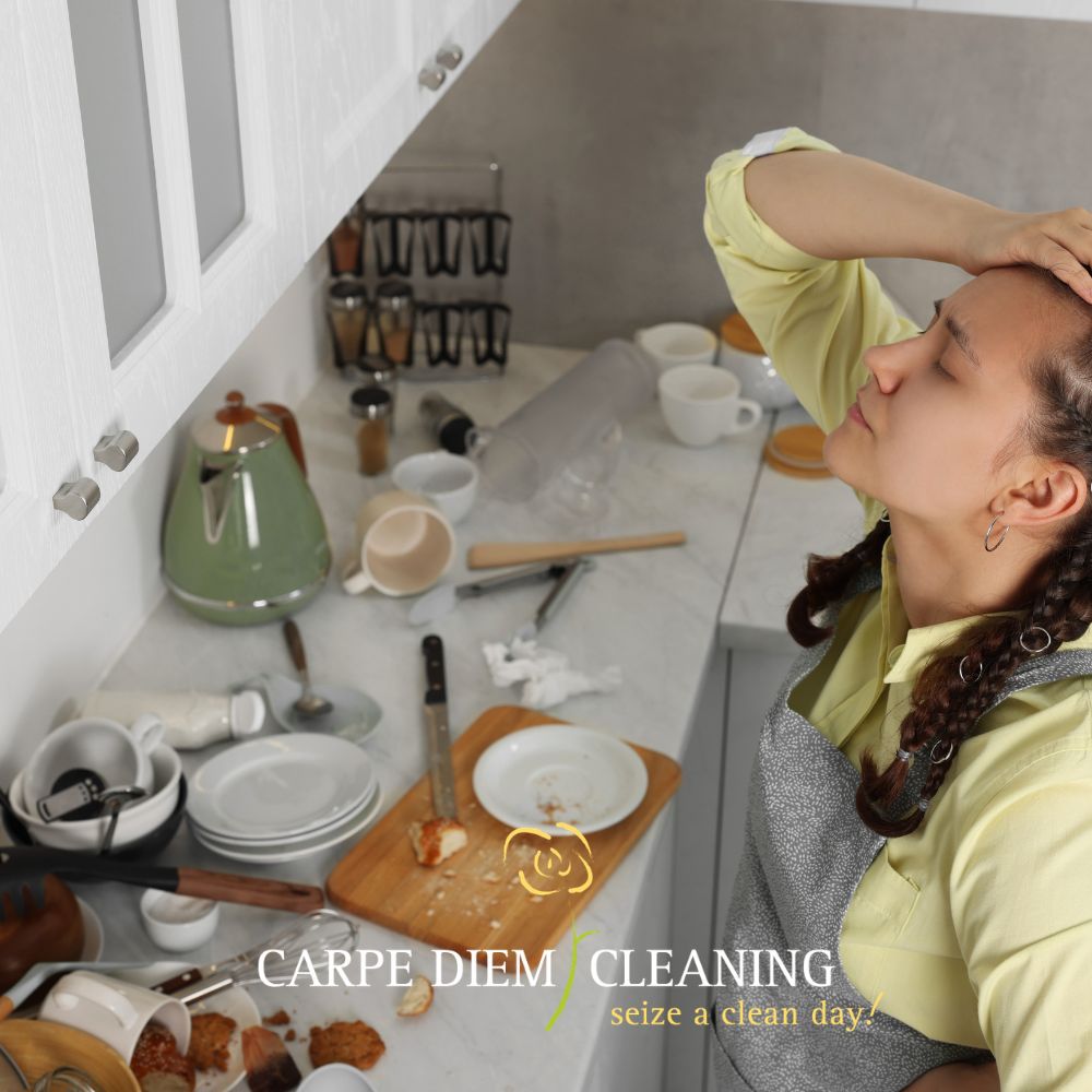 seizeacleanday's tweet photo. It's not just the cleaning. It's remembering that the bathroom needs scrubbing. Noticing the dust. The mental load of managing a home is exhausting. 

Get your FREE quote at https://t.co/gcBZSdTnTn for Durham, Raleigh, and Cary. Let us lighten your load. https://t.co/gag7PVe0qt