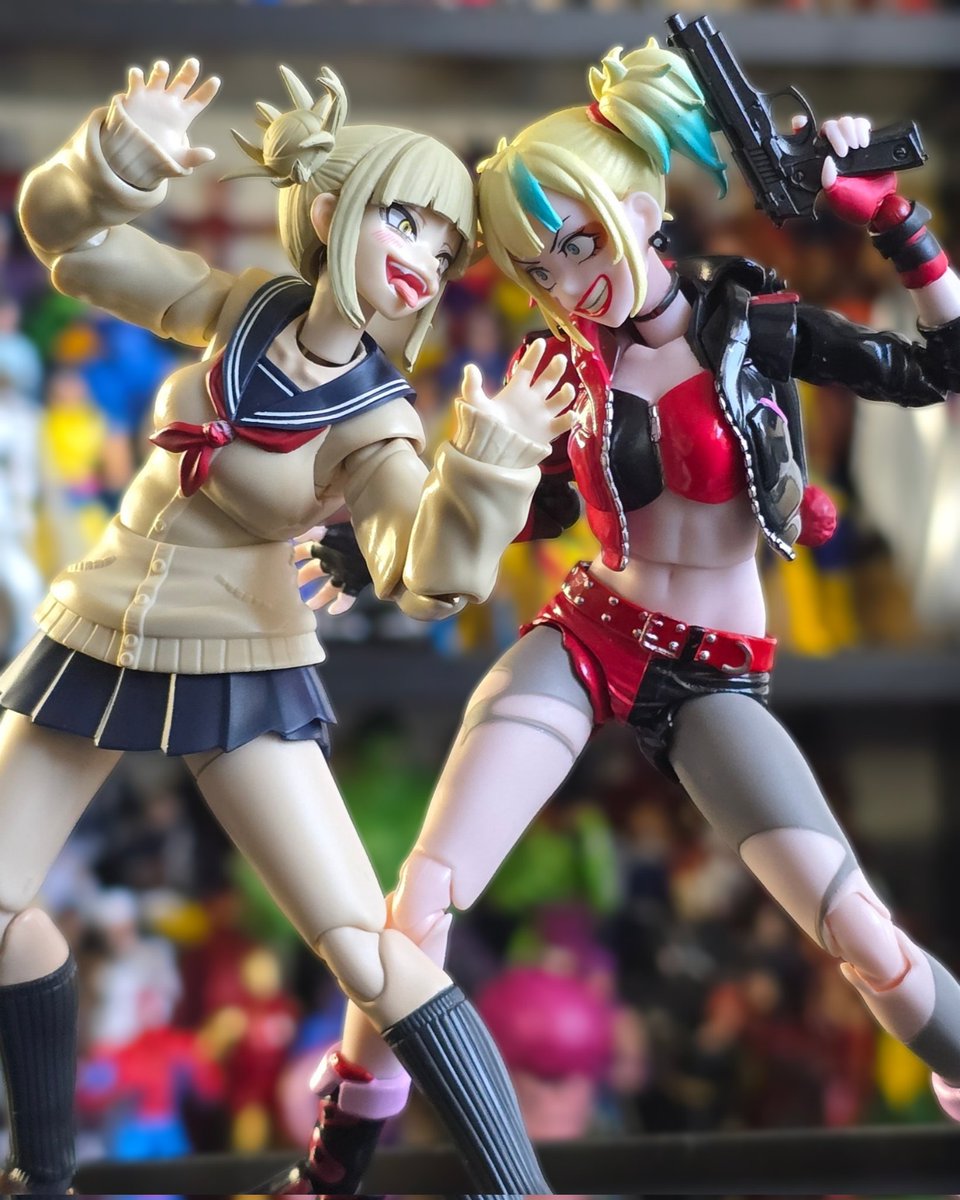 realriorex's tweet image. More in the comments (I hate how X crops the thumbnails 😭).

#HarleyQuinn x #HimikoToga.