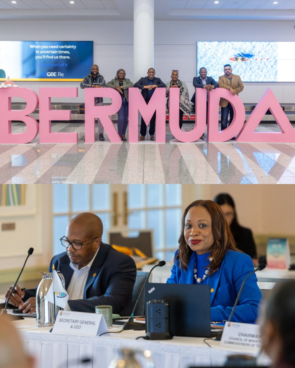 BTAInsights's tweet photo. Highlights from the @ctotourism Summit in Bermuda last month. 

Regional leaders &amp; aviation partners came together with a clear focus: strengthening air connectivity across the Caribbean.

More connection, more opportunity — for a stronger, more resilient region ✈️

#BTAInsights https://t.co/wB7h7RpEy5