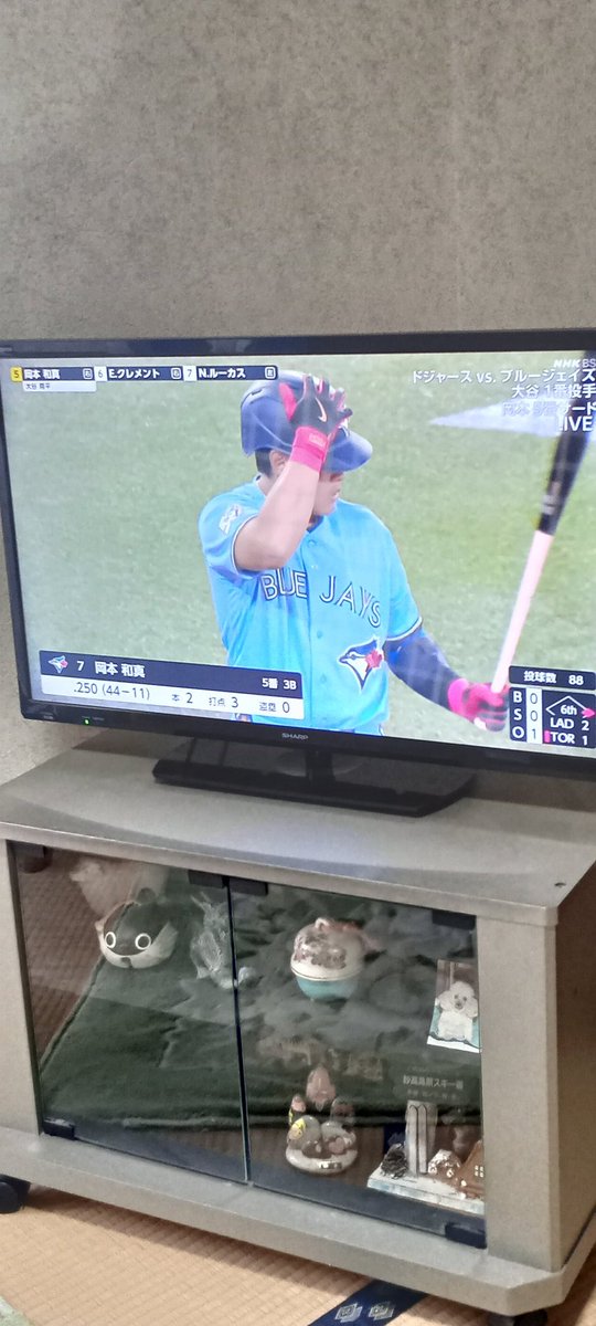 野球観ながらストレッチ🌿
昨日28000歩歩いたので気持ちいいw
大谷翔平対岡本和真
ワクワクするわ(っ ॑꒳ ॑c)
大谷翔平6回1失点
バケモンやな