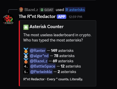 Ranter.algo 🙏 tweet media