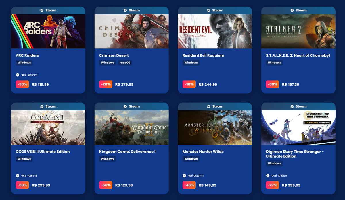 🚨Tá curtindo o Your Game Profile?

Então nós temos um presentinho especial para você!

Use o cupom YGP e garanta já 8% OFF nos melhores lançamentos para você fazer sua próxima review e ganhar vários seguidores! 

Aproveita e segue a <a href="/nuuvem/">Nuuvem.com</a> por lá! 💙

nuuvem.com/br-pt/promo/cu…