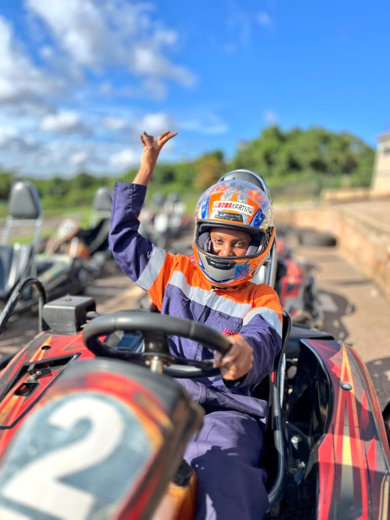 raythelioness's tweet image. Another one off the bucket list 🏌🏾‍♀️✨
@lubowakarting 📍

Speed, adrenaline, and pure vibes—definitely a ride to remember! 🏎️💨
#NeighbourhoodTourism #SportsTourism #Bucketlist