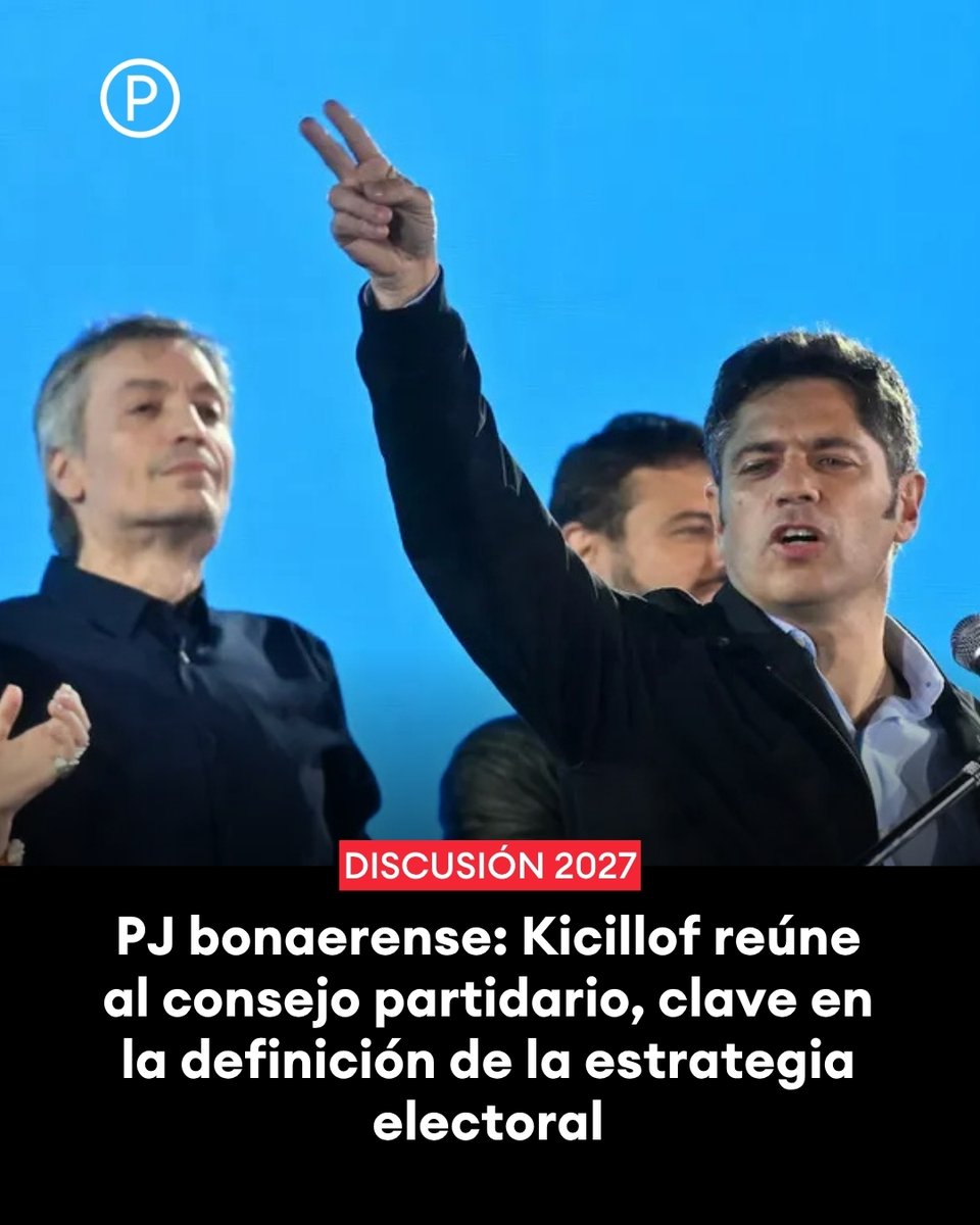Letra_P's tweet image. #BuenosAires 👤 Kicillof pone a la fuerza en movimiento. En dos semanas definirá quién ocupará cada secretaría

📍 Evalúa convocar a los 135 presidentes locales

🔗 letrap.com.ar/c5423021
✍️ @Macarena_ram