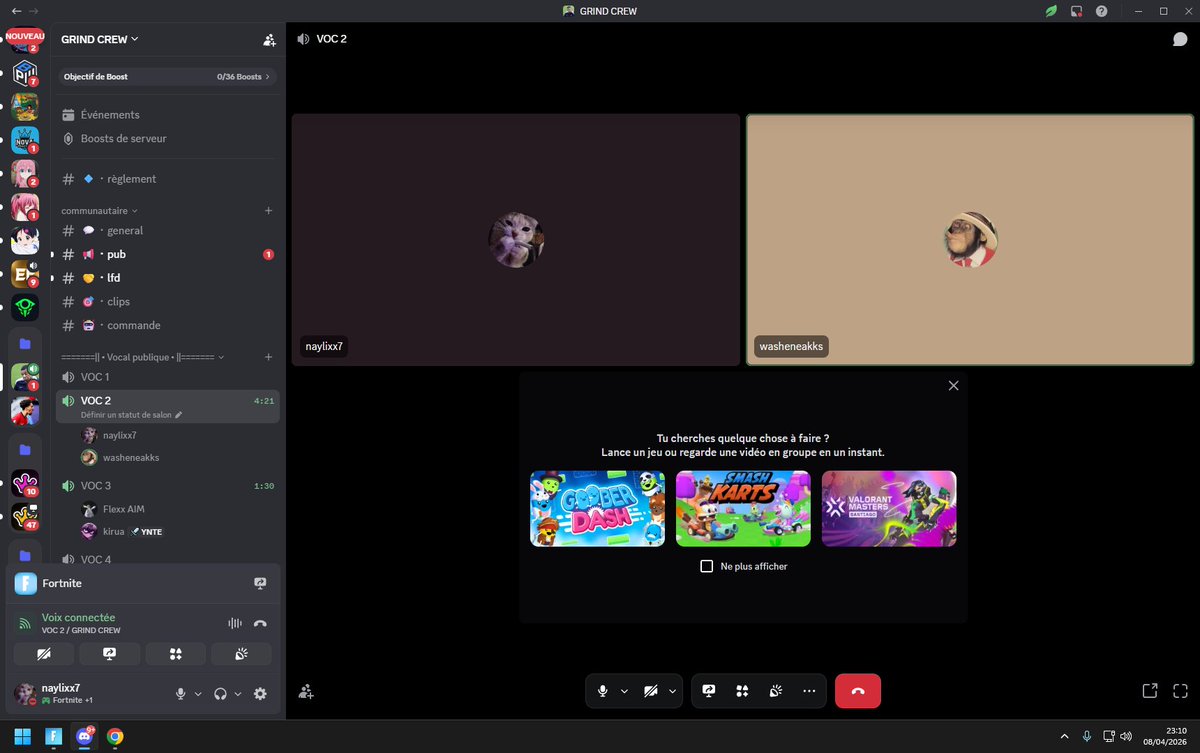 SERV GRIND H24 EN VOC : tokens , pracs 
🛖( open à tout le monde ) 
discord.gg/9CBgUchB
<a href="/Neakksd3t1/">neakksd3t</a>
