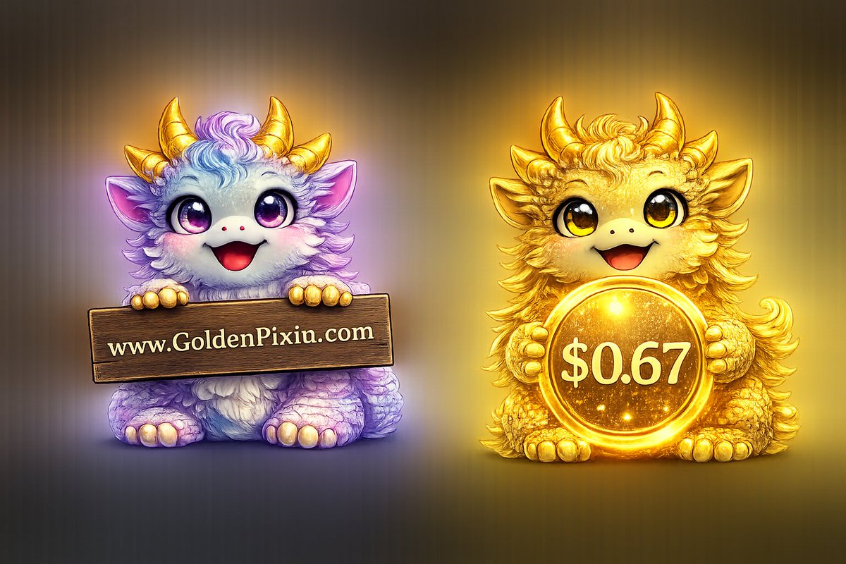 GPXUAURI's tweet photo. 🐉 Golden Pixiu™ 
A myth-powered memecoin on Ethereum
⚡ Community-driven
🧠 Long-term vision
Pixiu doesn’t chase wealth it attracts it.
🧾 $GPXU CA:
0x49cd52f11E2bBE0D7a4b3027c963380e88A9483d
👉🏻 https://t.co/Sdo02pJsaw
🔮 $AURI CA:
AdQC5b4PJnBe59PYr3LccjpduiYYqwyEzJQdQ5m3pump https://t.co/sVavxXQVvG