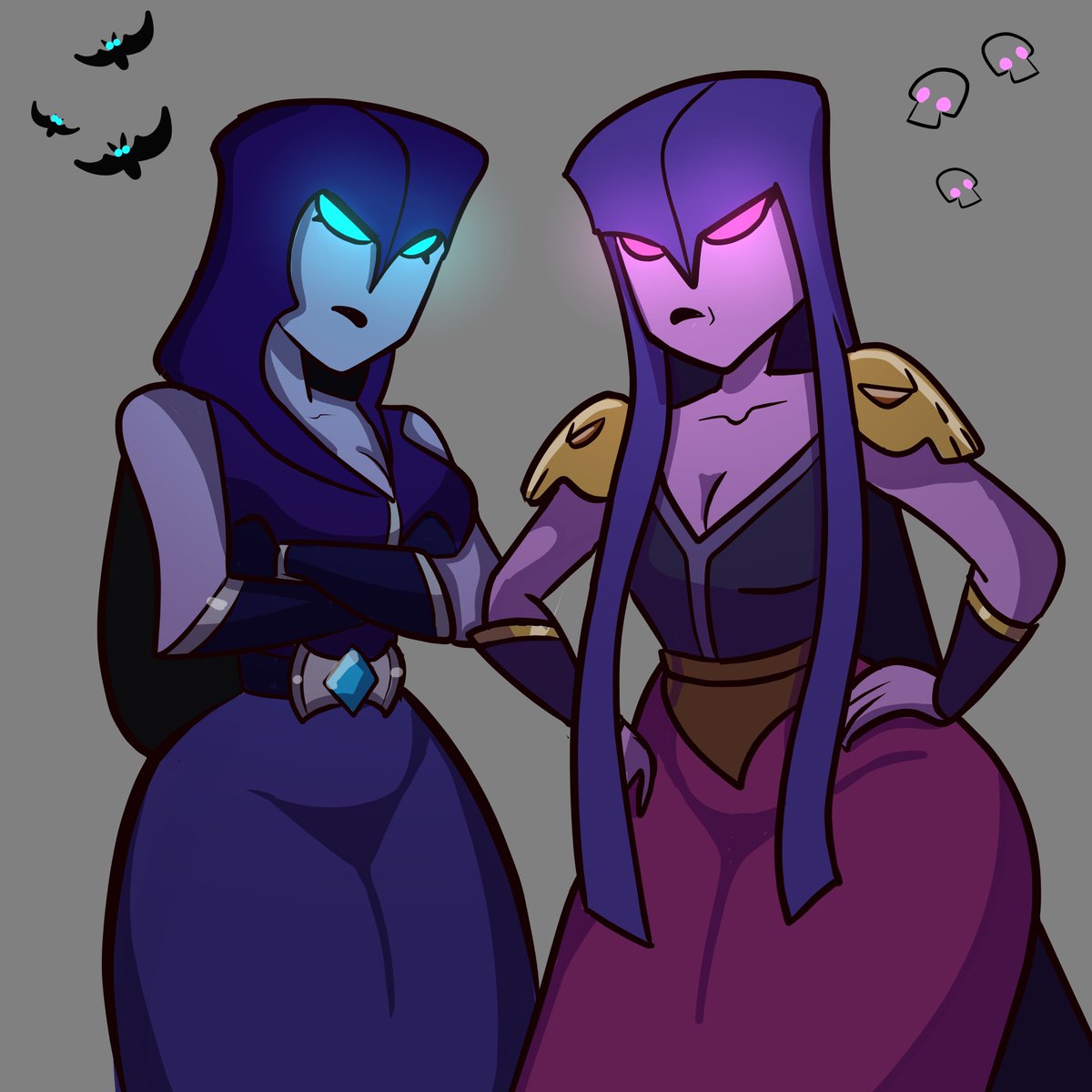 _Alexthetall1's tweet image. Witch sisters 🦇💀
#ClashOfClans #ClashRoyale #artroyale