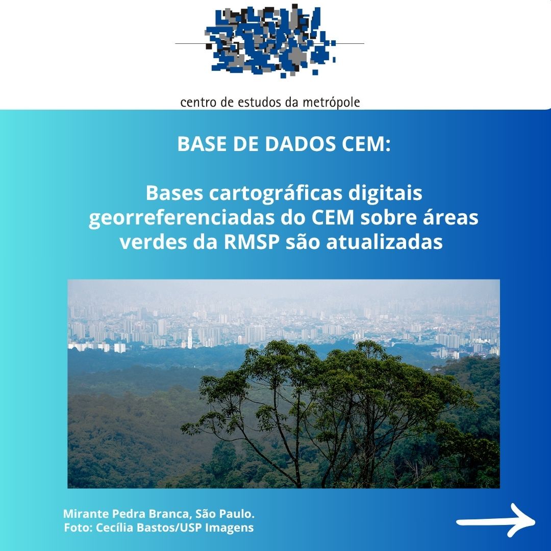 CEM-Centro de Estudos da Metropóle tweet media