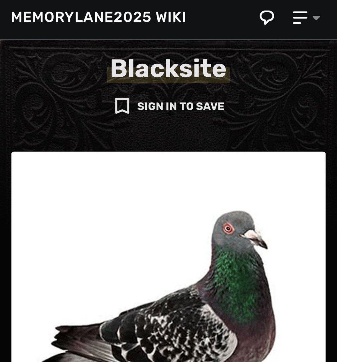 ML_MailMan's tweet image. Blacksite shall be rebranded due to new Information coming out regarding the Owner / Creator of Pressure.

[ VIA - @GawrGuraVirus ]