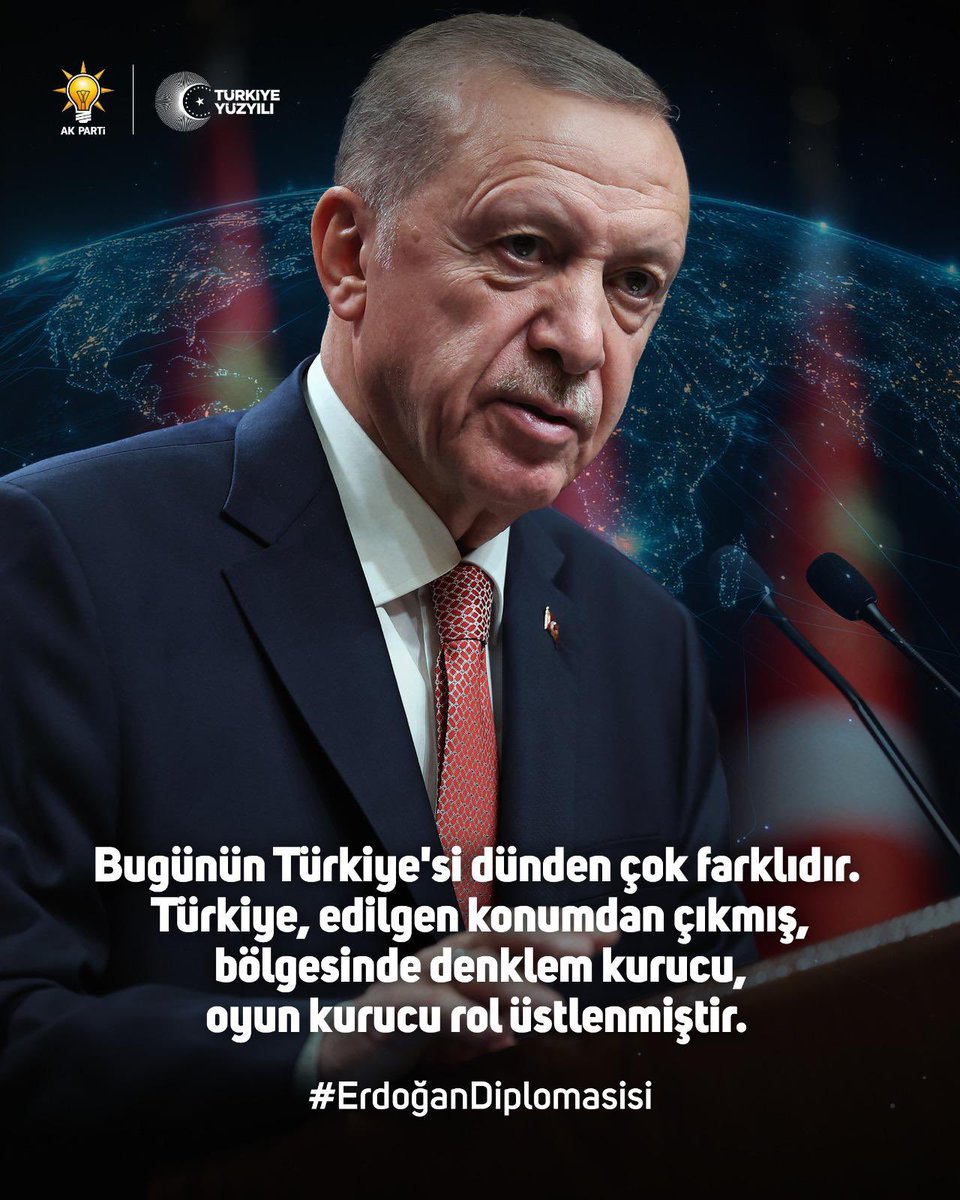 Emreazakk53's tweet photo. #ErdoğanDiplomasisi 
Sözü geçen güçlü Türkiye 🇹🇷 https://t.co/yVD62W8go9