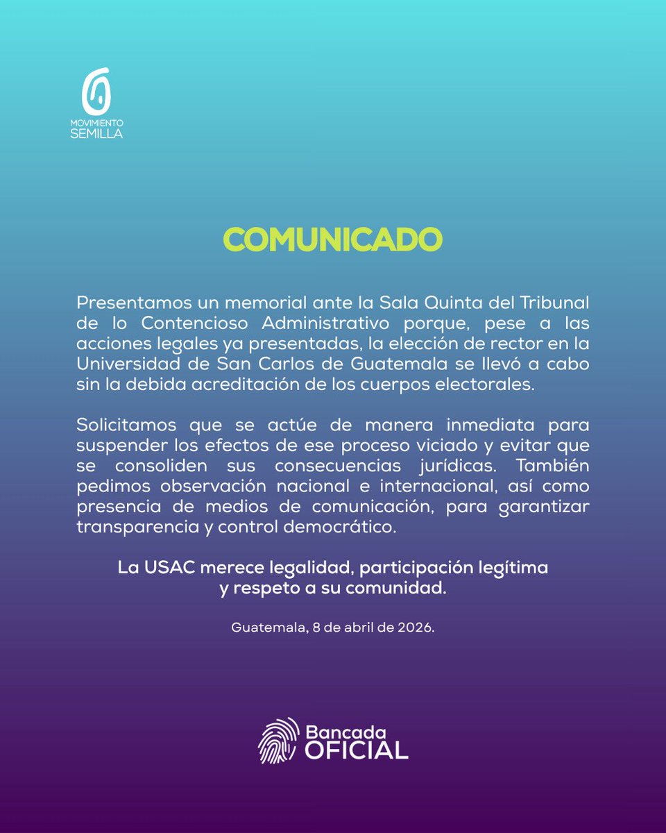 Movimiento Semilla 🌱 🇬🇹 tweet media