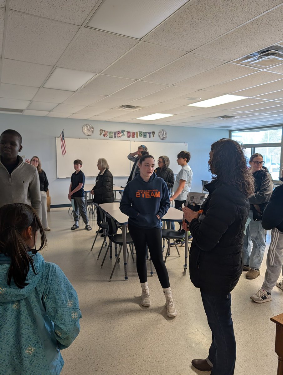 MHWhiteMRM's tweet photo. MRM STEAM is hosting interested students for an open house tonight. Students are leading the tours, the q&amp;a, and the application support @LCSDOfficial @LCSDSTEAMatMRM https://t.co/27pE5TUo16