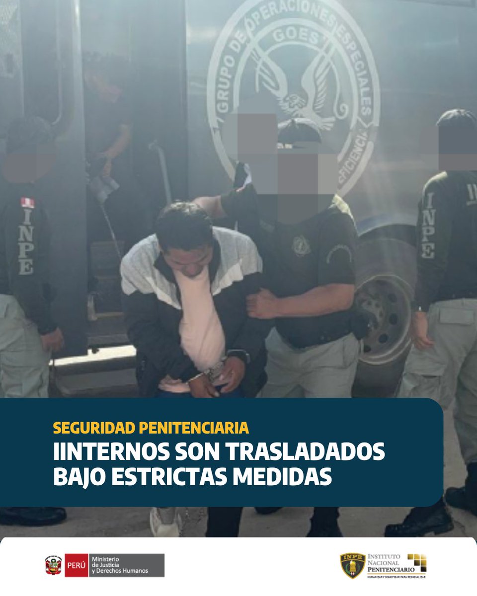 Instituto Nacional Penitenciario - INPE tweet media