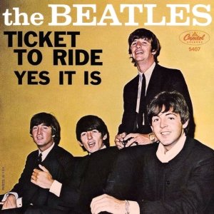 ChordsOfTime's tweet image. On This Day In Music History: April 9th 1965: The Beatles released Ticket To Ride. it became the Beatles' seventh consecutive number 1 hit in the United Kingdom and their third consecutive number 1 hit (and eighth in total) in the United States. #TheBeatles #TicketToRide #fyp