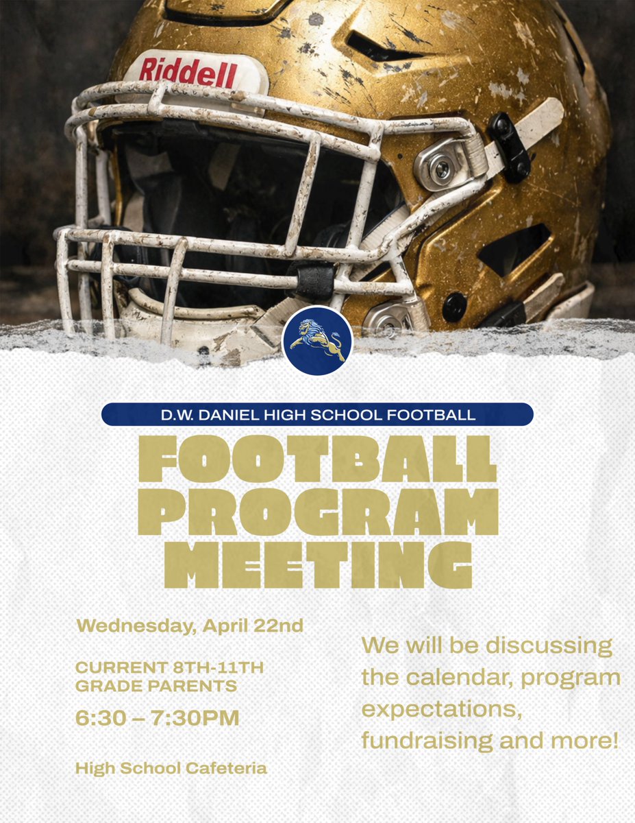 D.W. Daniel Football tweet media