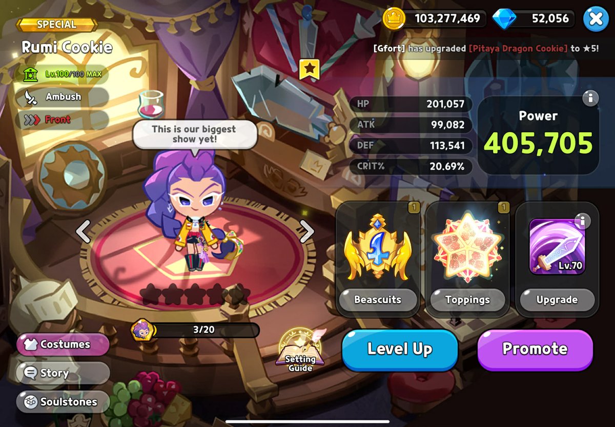Lilylovebraid99's tweet photo. Got these cookies on cookie run kingdom today https://t.co/9jdzOdc5KE