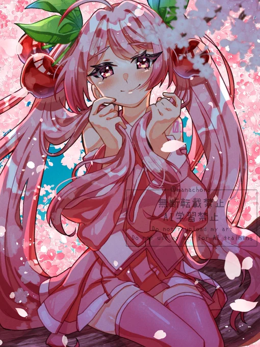 桜ミクちゃん