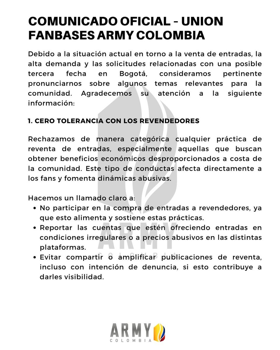 BTS ARMY Medellín tweet media