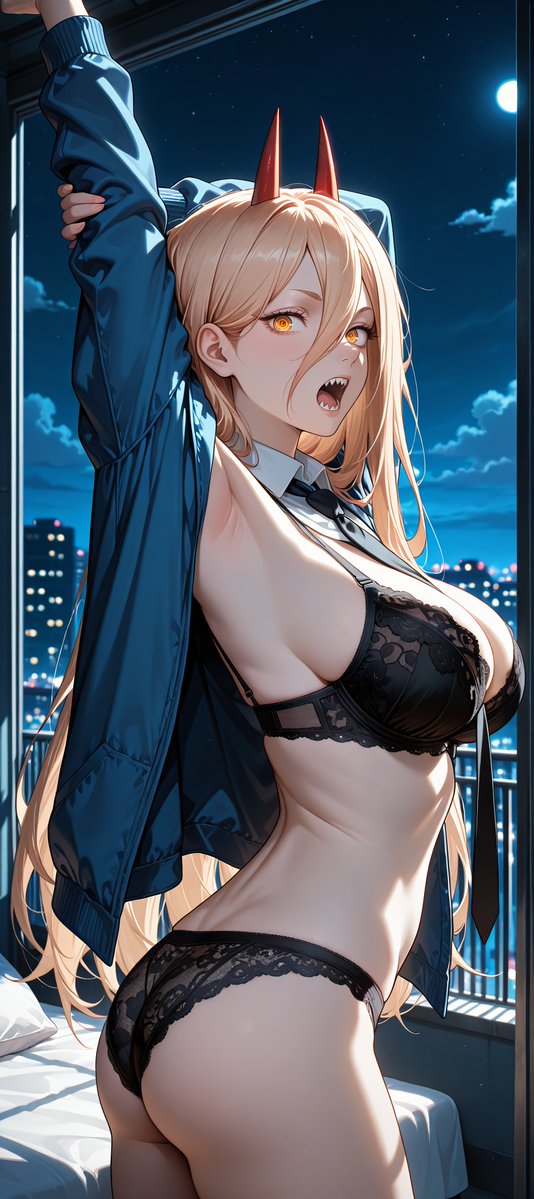 waifumaxxing's tweet image. Power 🔥 #ChainsawMan #Power