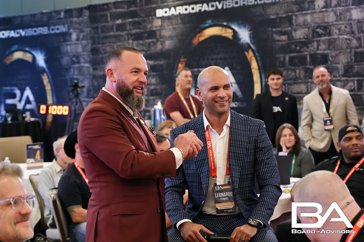B0ardofAdvisors's tweet photo. ๐๏ธ NEW BA PODCAST DROP โ Building Authority & Closing Clients Through Podcasts | @leoclimaco360 & @MikeCalhoun | BA EP 135
Watch now: https://t.co/gUGD9fU9bq
Streaming everywhere today โ YouTube, Spotify, Apple Podcasts, Amazon Music & more!
#BACommunity #CEOCommunity https://t.co/xYhCyuV7uv