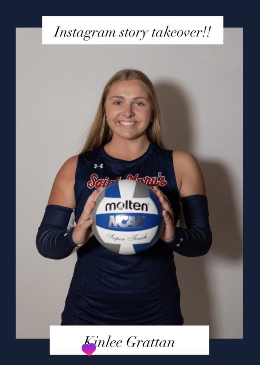 Saint Mary’s University Volleyball tweet media