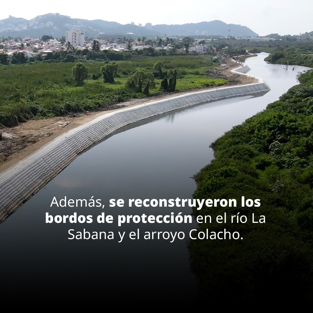 conagua_mx's tweet photo. ¡Limpiamos ríos y canales pluviales para tu seguridad y de tu familia! 

El @GobiernoMX impulsa el proyecto #AcapulcoSeTransformaContigo para reducir los riesgos de inundaciones y garantizar la seguridad de las y los acapulqueños. https://t.co/NnYkQKy2JB