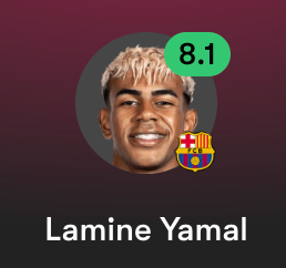 Lamine Xtra tweet media