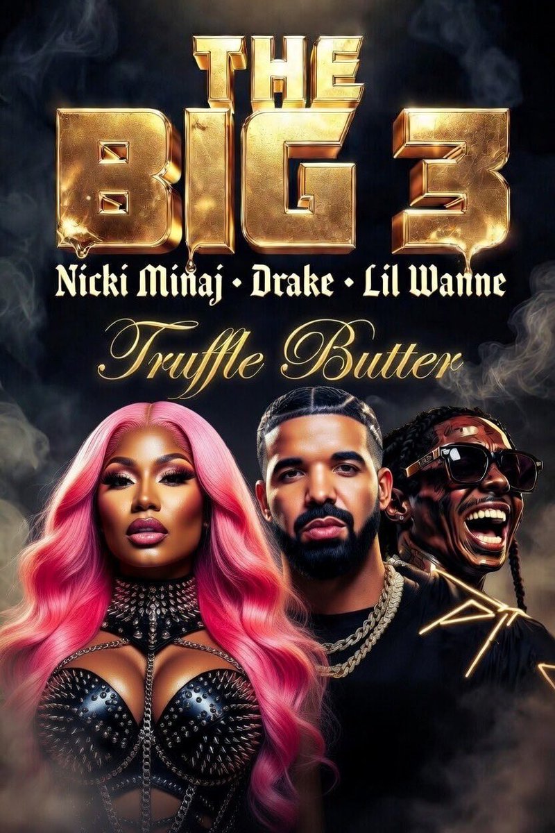 PrettyHustlerzz's tweet photo. 🔥Barbz Let’s Run Up For The Legendary Queen @NiCKIMINAJ !
Run This #TruffleButter Boost Up !#ThePinkPrint Streaming Party 🔥
#TheBig3
🔥🎤🎶: https://t.co/psuT6XZvLJ https://t.co/bfyJ48yrrW