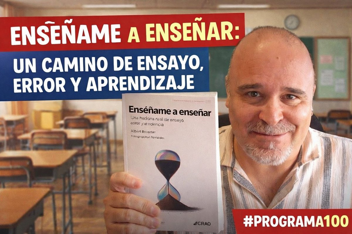 A_IvanRodriguez's tweet photo. Todo listo y preparado: mañana a las 20h celebramos el #programa100 en #CSE con la persona con la que inauguramos esta fascinante viaje: @EfectoMcguffin
Estad muy atentos que habrá sorteo de un ejemplar de su nueva obra "Enséñame a enseñar"
¡Os esperamos!
https://t.co/PQrKYVHCie https://t.co/qUqzg0imwI